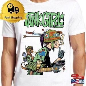 Tank Girl Feminist Punk Meme Retro Movie Fan T Shirt
